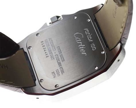 fake cartier watch back